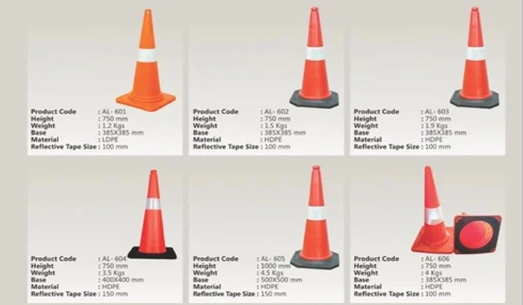 Premium Road Safety cones
